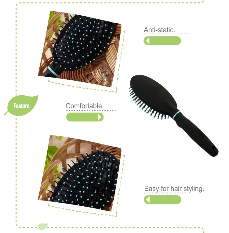 Sbelle Oval Paddle Air Cushion Massage Comb Reduce Hair Loss Detangling