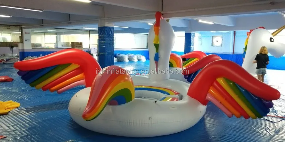 6 person inflatable unicorn