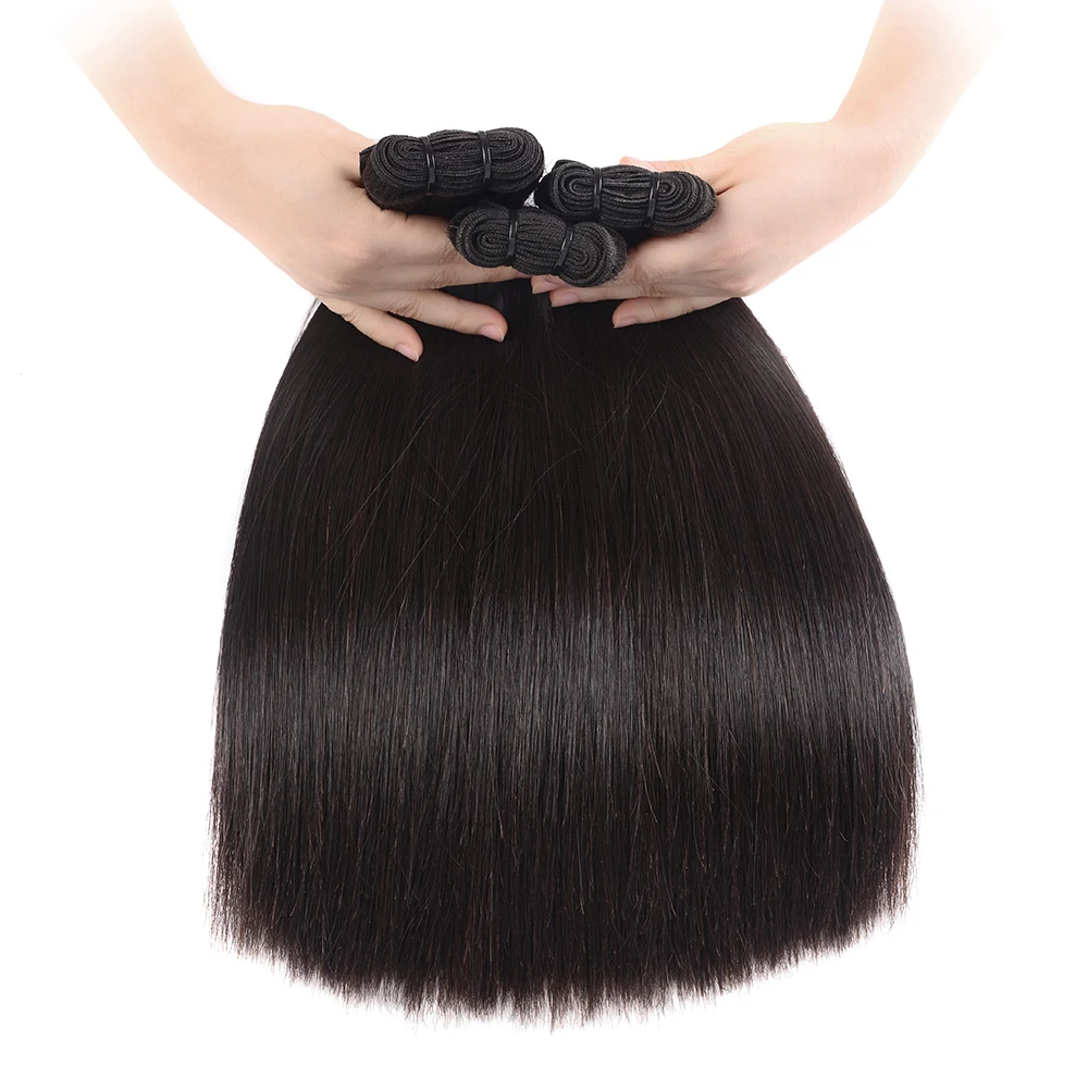 

Wholesale Straight Raw Super Double Drawn Remy Virgin Indian Human Hair Extensions, N/a
