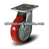 PU - castiron Caster & wheel (4"- 8")