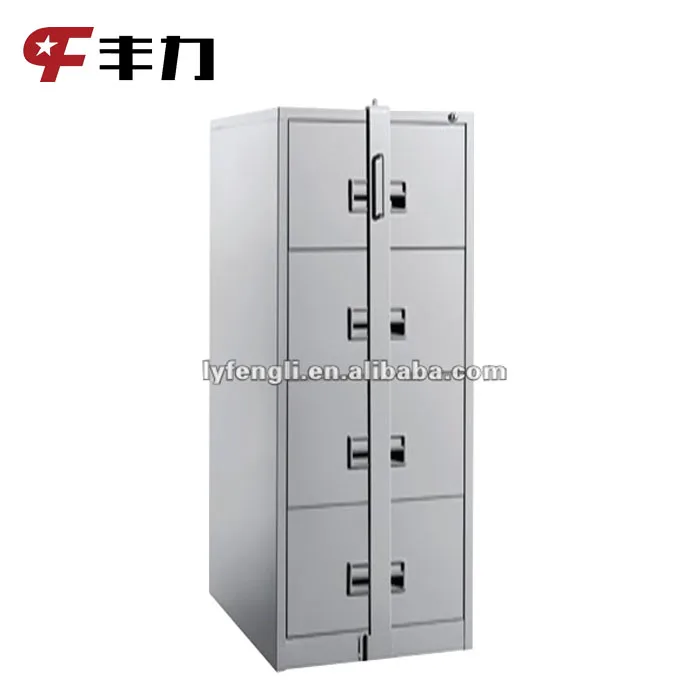 Office Furniture Steel 4 Drawers Vertical Metal Filing Storage