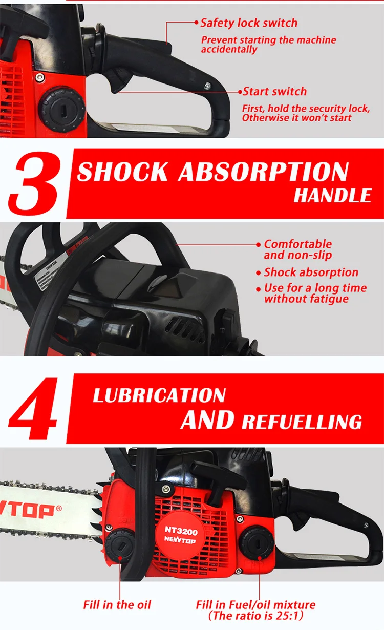 Professional Powerful Chainsaw For Big Tree Cutting Buy Professional