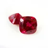 Synthetic corundum ruby Sapphire gems Cushion Wuzhou loose gemstones