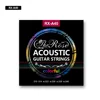 Guitar accessories OEM colorful acoustic guitar strings