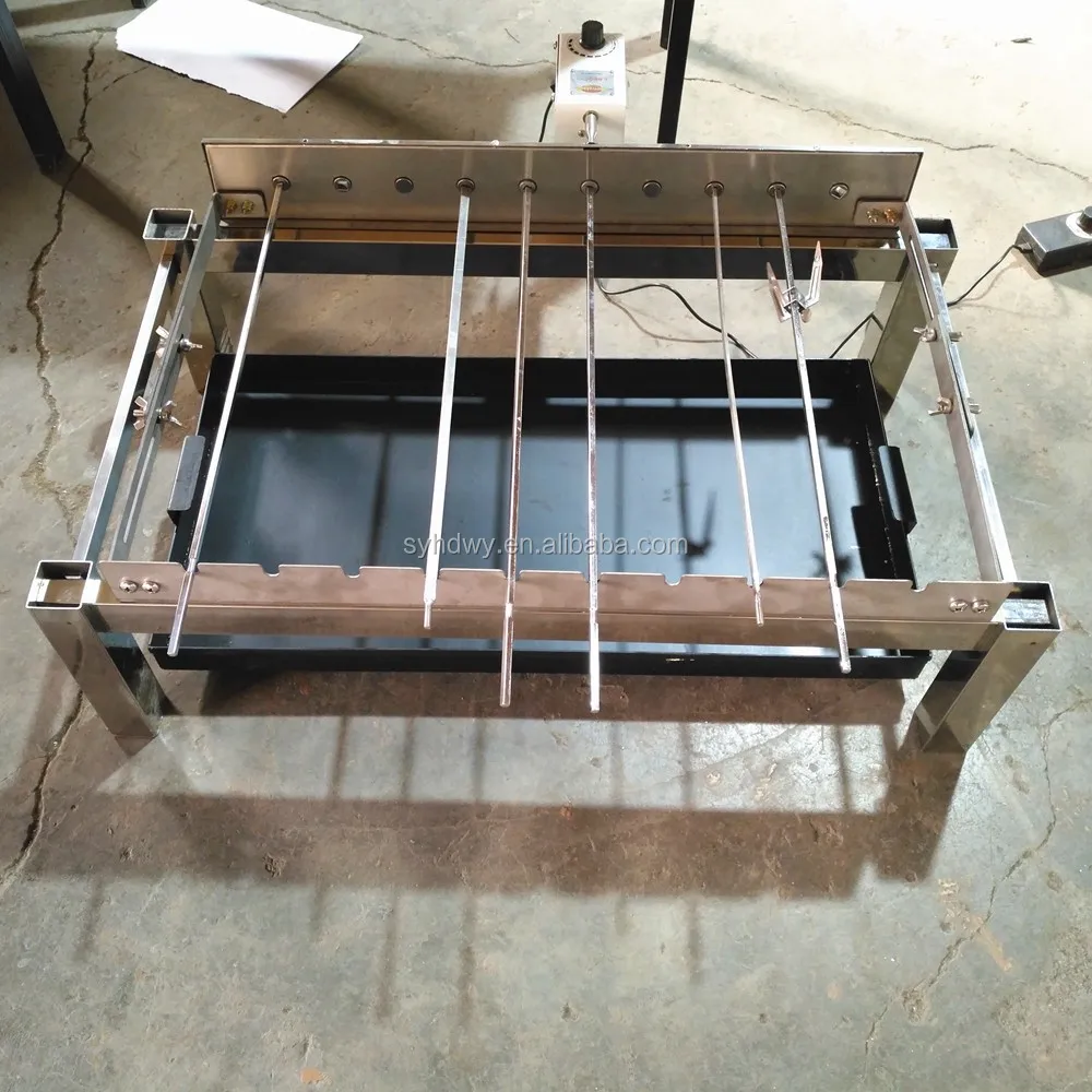 Bbq Motorized Autoskewers Rotating Shish Kabob Automatic Rotisserie