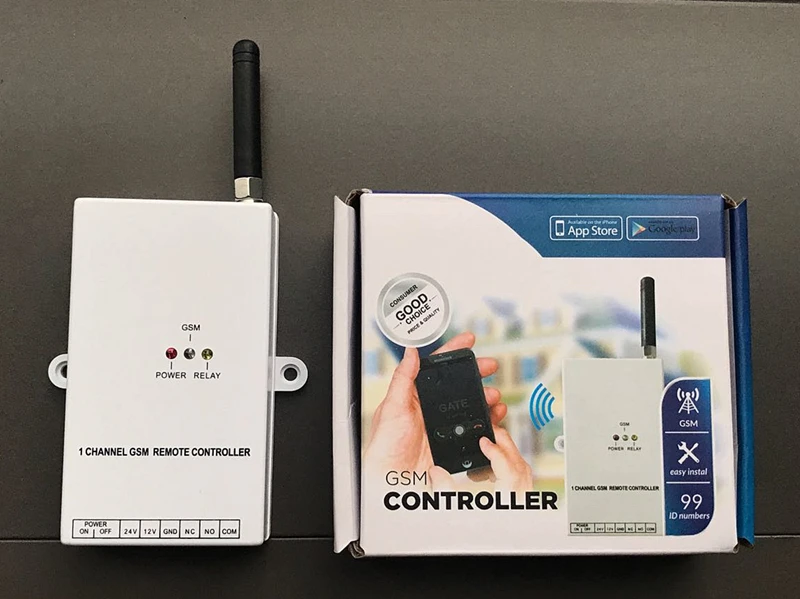 1 Channel Gsm Gate Opener Gsm Based Wireless Sms Control Gate Door