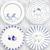 hotel restaurant 22cm tableware for ceramic dessert plate custom design porcelain ceramic dinner plate