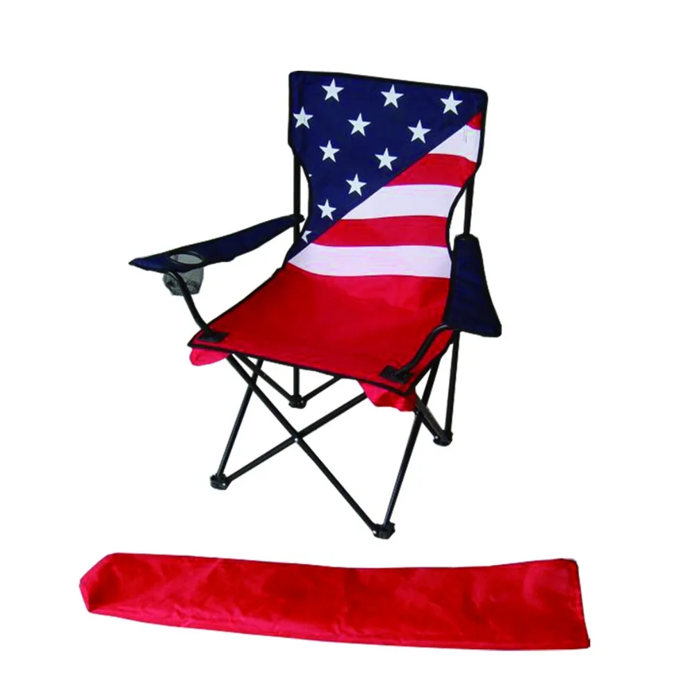 
Wholesale China Chairs Easy-carrying OEM Outdoor Cheap Metal Picnic Beach Camping Folding Chair with Armrest sillas plegables 
