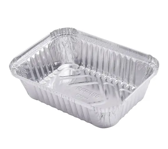 
Disposable Food Packaging Aluminium Foil Containers Tray  (60546885309)