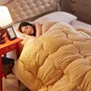 china made fleece quilts knitted quilt quilting comforter of winter