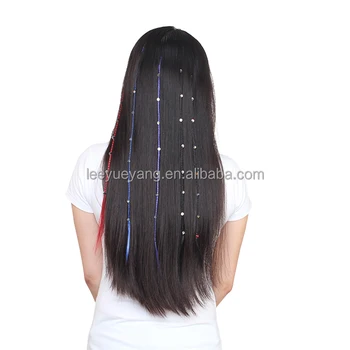 Hair Braid Girls Synthetic Clip On In Hair Party Highlights
