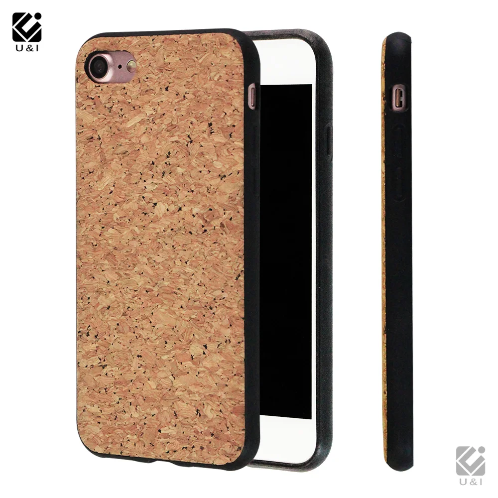 

Full Protective Soft Wood Cover Custom Engraved Logo Cork Wood Phone Cases for iPhone 11 pro, Customized