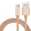 Fast delivery promotion item 1M USB Type C Cable Nylon Braided Type C Charger Cable