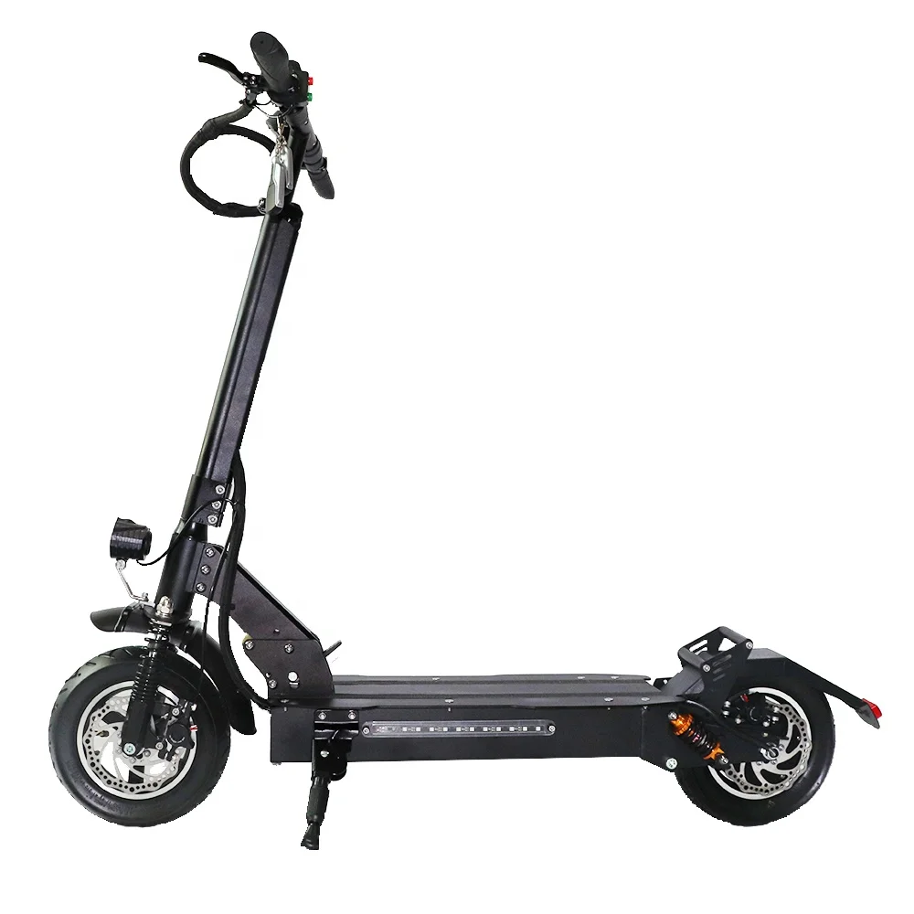 

Gtech 48v Foldable Electric Scooter Brushless Motor Folding Electric Scooter, Black