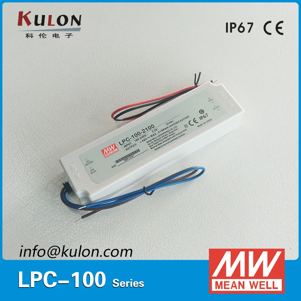 LED Driver 150W 300V 500mA LPC-150-500 Meanwell AC-DC SMPS LPC-150 Series MEAN WELL C.C Power Supply