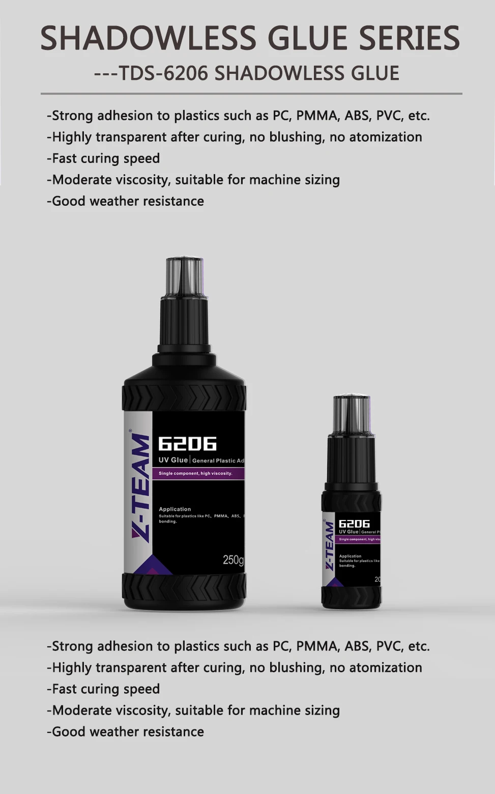 Uv Light Curing Glue Ultraviolet Adhesive Glue For Glass Plastic Metal