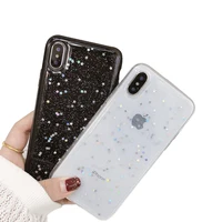 

OTAO Glitter Shining Phone Case For iPhone XS MAX XR X 8 7 6S 6 Plus Luxury Love Heart Star Cover etui