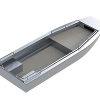 

Aluminum Center Console River Fishing Row Boats for Sale( Also Navigable For Ocean)