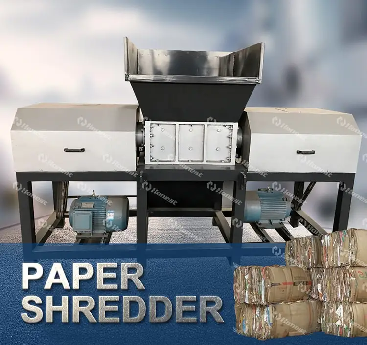 High Efficiency Scrap Copper Wire Shredding Machine Metal Shredder