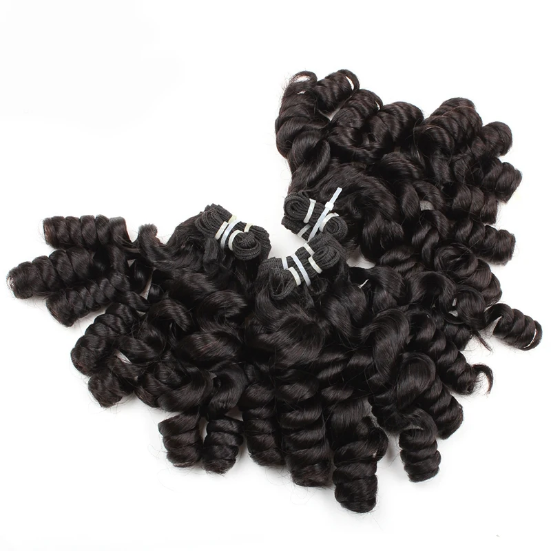 

Funmi Hair Super Double Drawn Durable Remy Human Hair Extensions with Customized Hair Weave Package