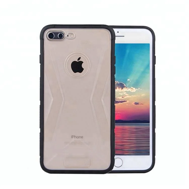 

LITO wholesale for iPhone 8 plus cover case high quality tpu pc anti shock cell phone case