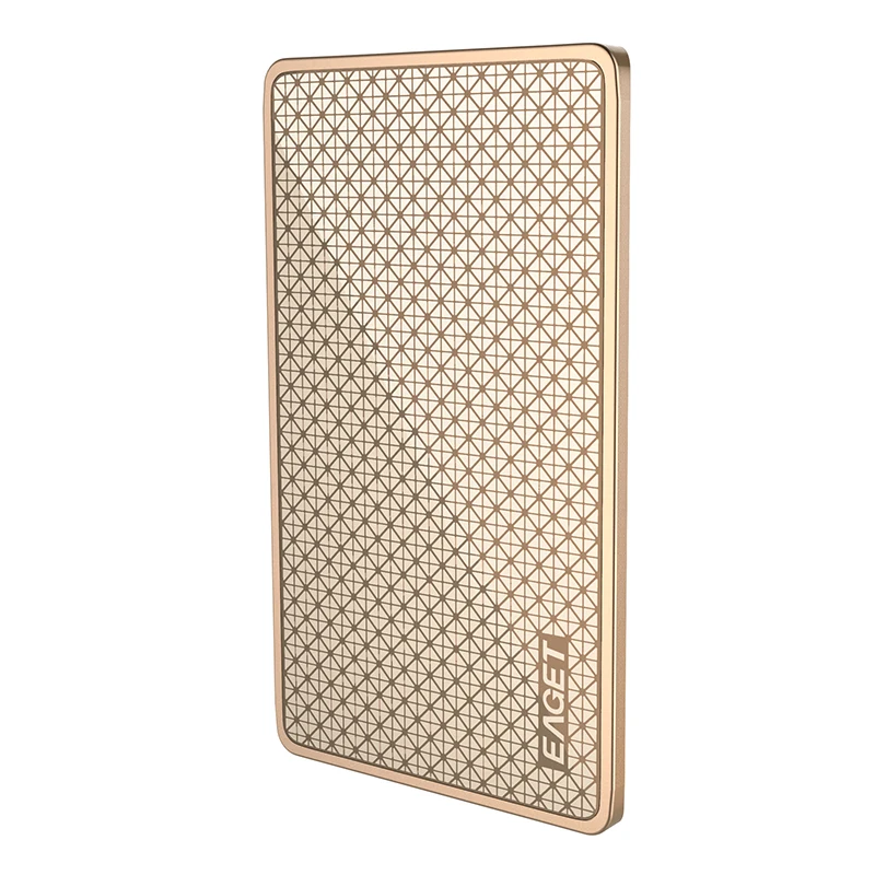 

EAGET 128GB Type C USB 3.1 Portable SSD Mobile SSD 500MB/S Read Mobile Solid State Drive ssd128gb, Golden