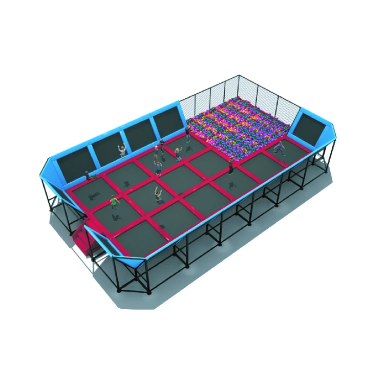 

Professional customized trampoline parks bungee trampoline mat for sale, Customized color