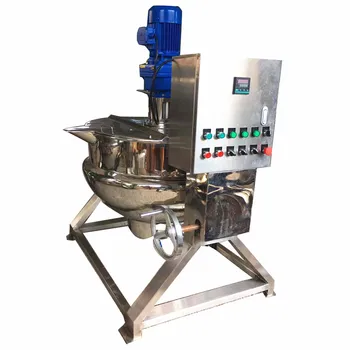 Stainless Steel Gas Fired Sugar Boiling Machine Coconut Sugar ...