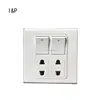 wholesale factory price 2 gang switch and 2 gang socket electric switch and socket