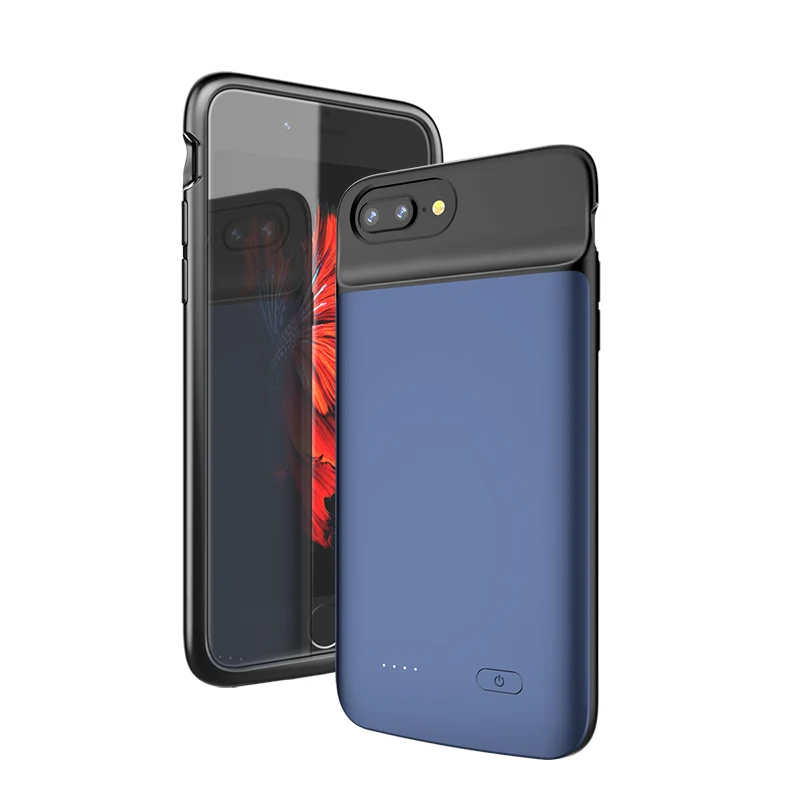 

For iPhone 6 7 8 Plus Capacity 5000mah External Battery Pack Power Case For Apple iPhone 6 6s Plus