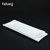 Rectangle tableware hotel restaurant melamine plates dinner