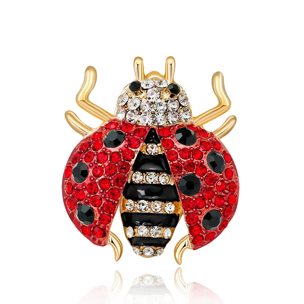 

Fashion accessories jewelry crystal bug brooch sequined brooch