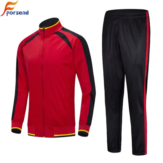 

New Season Top Thai Quality Red Soccer Jacket, Custom color