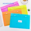 yiwu stationery items market export cheap promotional a4 plastic waterproof document bag school colored pvc file folder