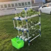 DIY hydroponics kit with Led light growing system