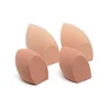 JLY big tow flat side makeup sponge latex free cosmetic puff perfect for creat a streak-free results in short time