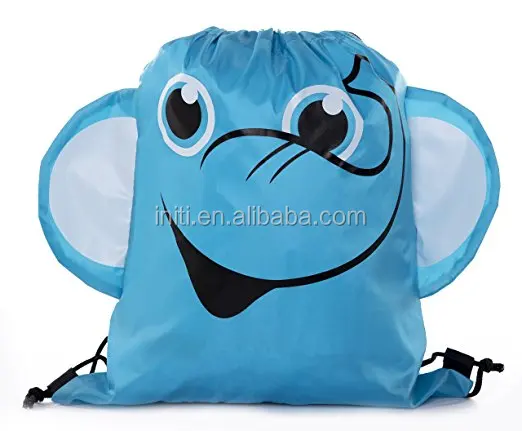 

Goodie Bags for Kids | Drawstring Gift Bags with Animal Features, Kid Cinch Bags, Customized