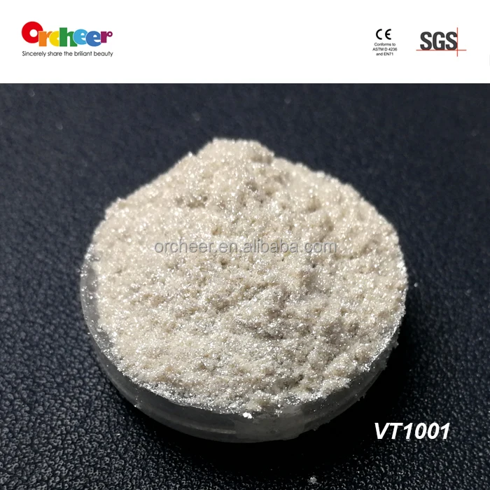 
Silver white pearl pigment for coating, Ink printing, leather, ceramic 