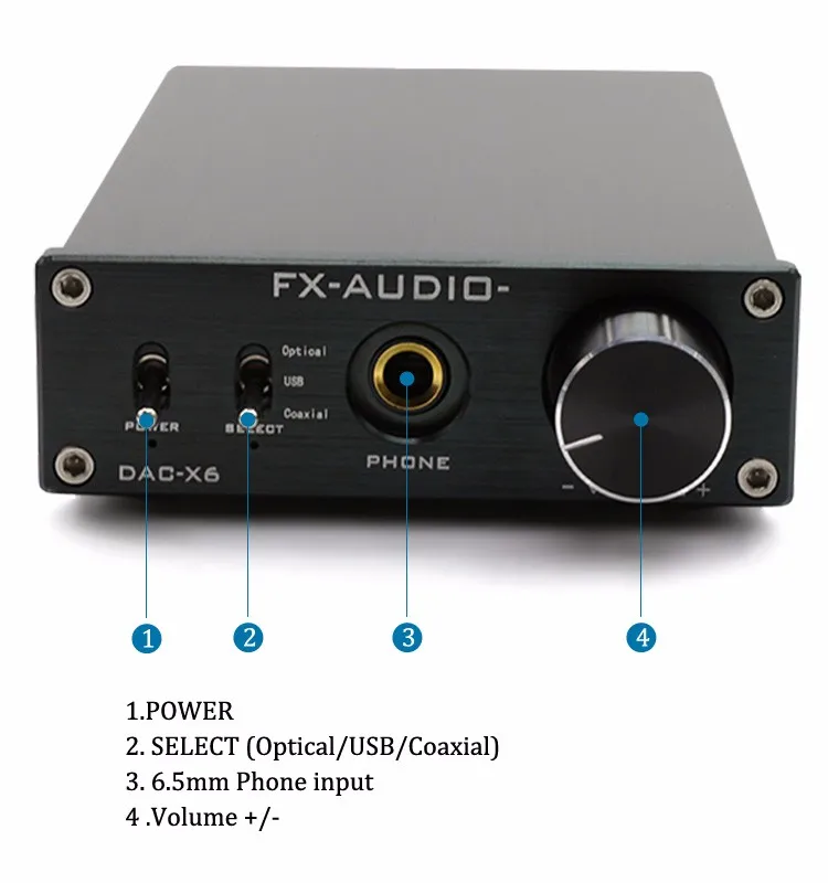 Fx Audio Dac X6 Cs8416 Cs4398 Portable Usb Dac With Headphone Amplifier 16bit 192khz Usb Buy Dac Dac Usb Usb Dac Product On Alibaba Com