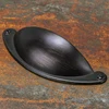 High Quality Decorative Furniture Drawer Pull Antique Classical Shell Shaped Cup Pull Handle Cabinet Drawer Handle