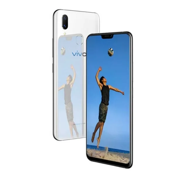 Original VIVO X21 Mobile Phone 6.28 inch 19:9 Full screen 6GB 128GB Octa Core 12MP AI Selfie Face Wake 12.0MP Fingerprint Phone