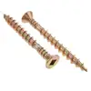 30 mm Metal Square Drive Head Wood Screws Flat Head for Timber Block