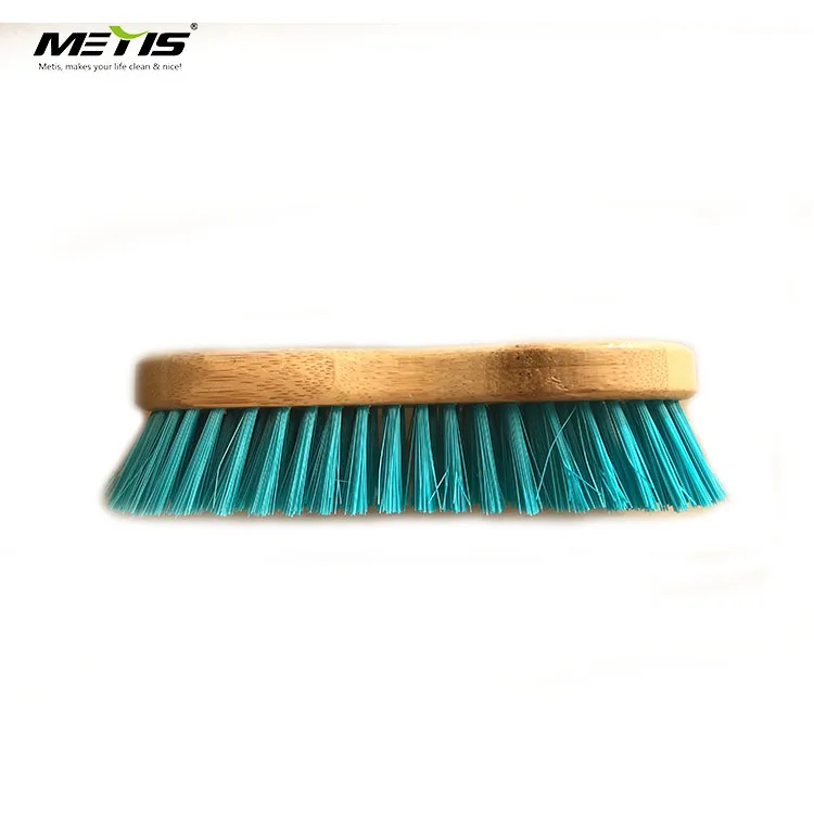 Chinese factory wholesale price wooden handle plastic brush laundry brush