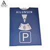 2018 Newest Design Custom Logo Square Leather Car Parking Timer For Park Lots
