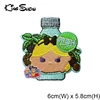 Design arm badge clip safety pin embroidery patch