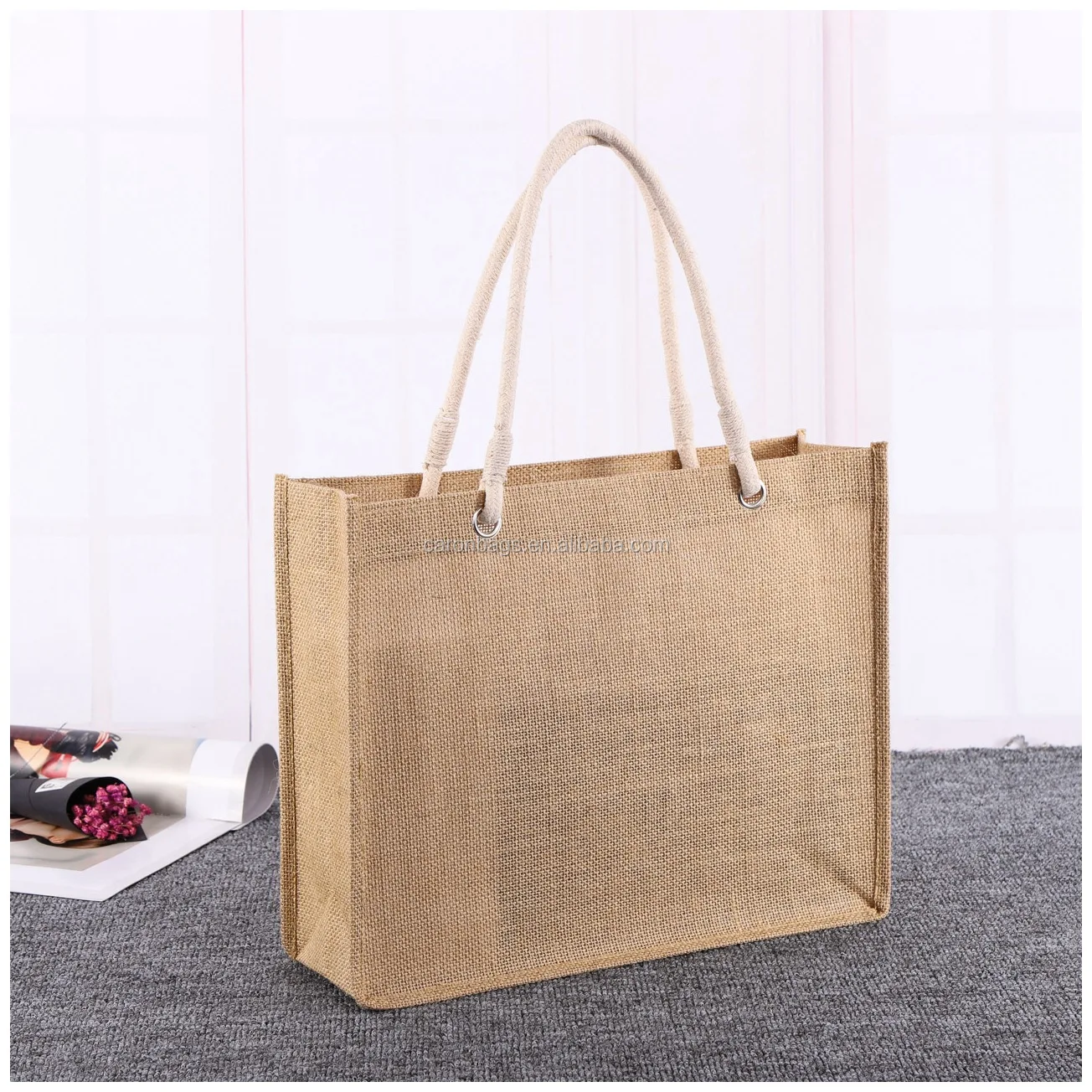 jute beach bags wholesale