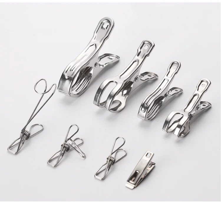 Stainless Steel Wire Clothes Peg Durable Clips Metal Clothespins - Buy ...