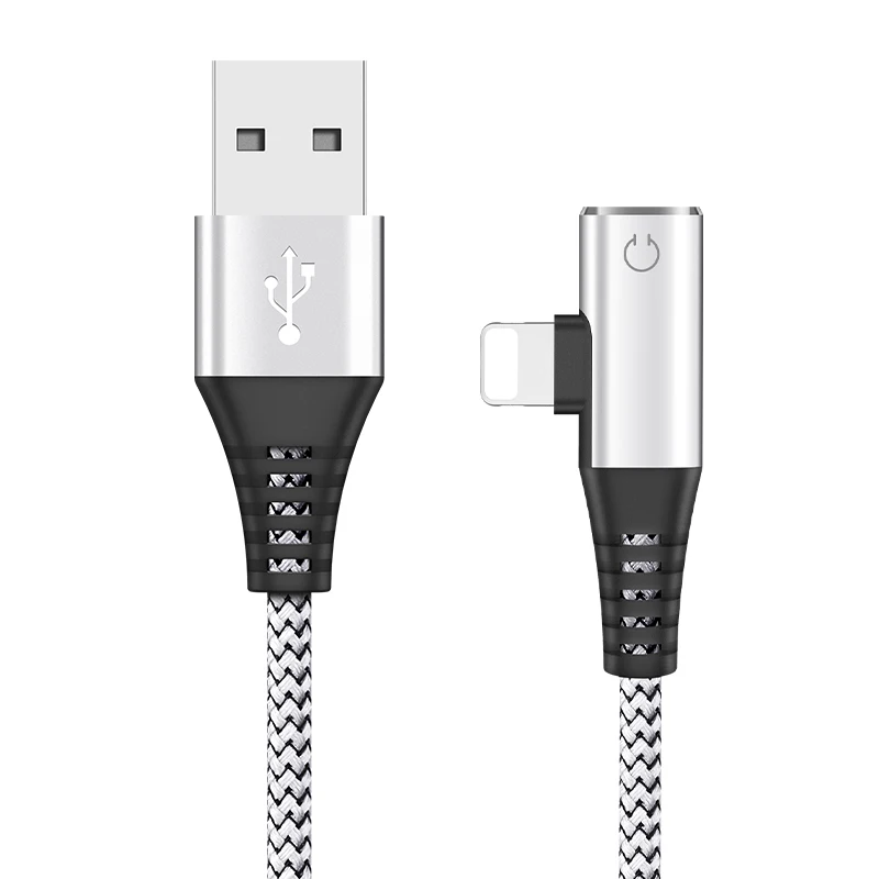 

New for iPhone 6 7 8 x Earphone Converter Multifunction Cable Adapter 2 in 1 Charging Charger Cable