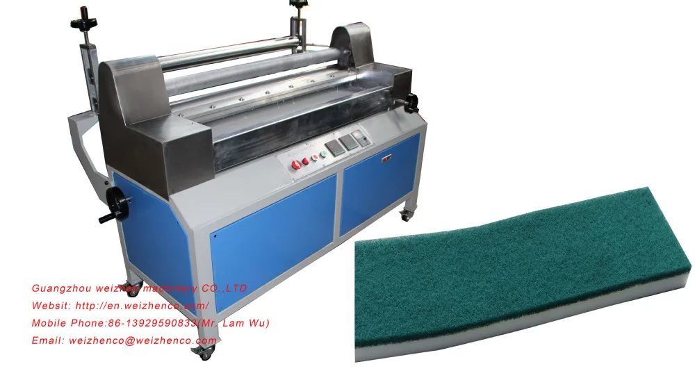 scouring pad kitchen sponge glue laminating machine.jpg