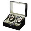 4+5 Automatic Watch Winder Luxury Storage Case Rotating Display Box, Wood Shell with Piano Paint